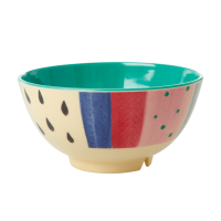 Louise's Stripe Print Melamine Bowl Rice DK